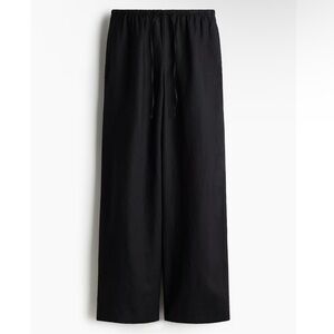 brand new linen drawstring pants